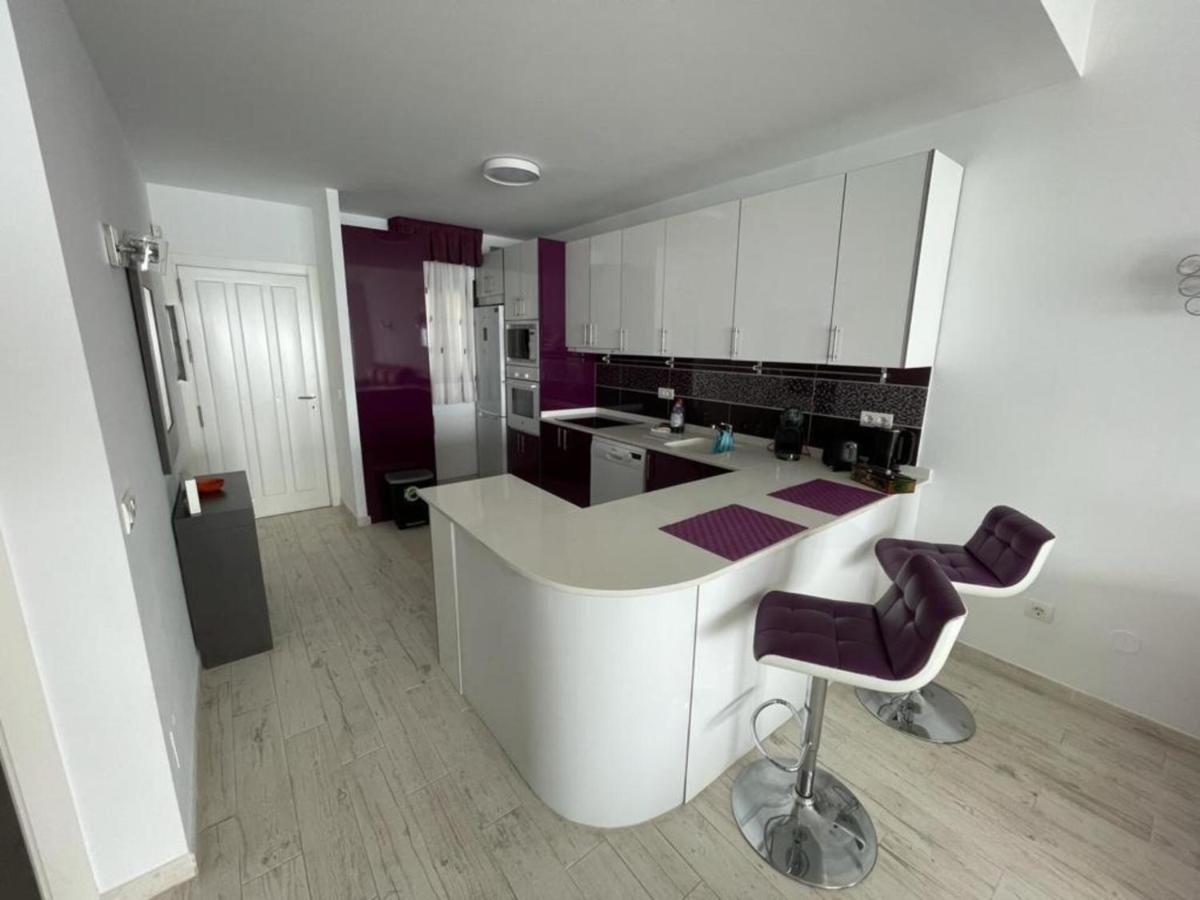 Modern Apartment With Sea View Close To Marbella Mijas Bagian luar foto