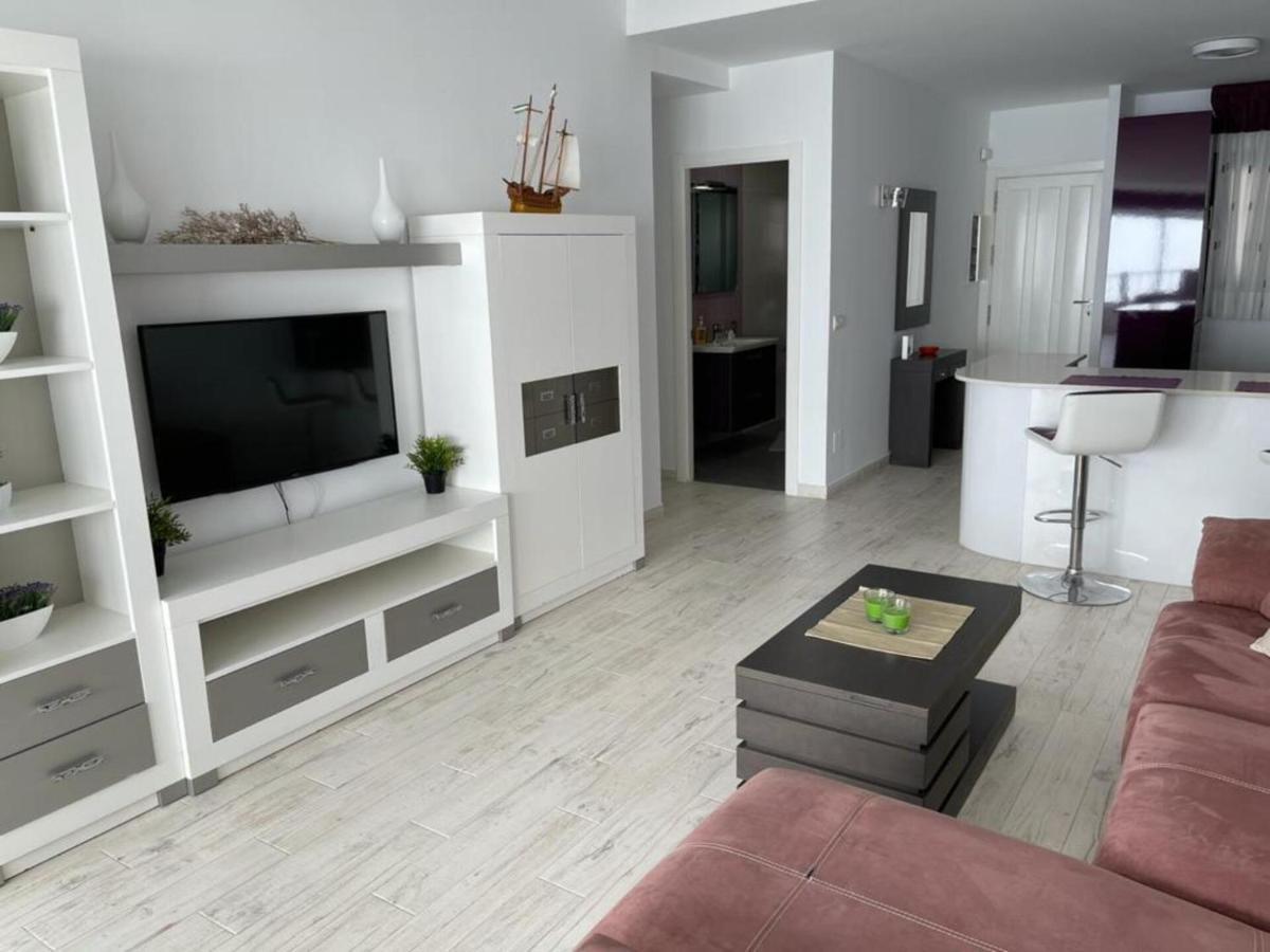 Modern Apartment With Sea View Close To Marbella Mijas Bagian luar foto