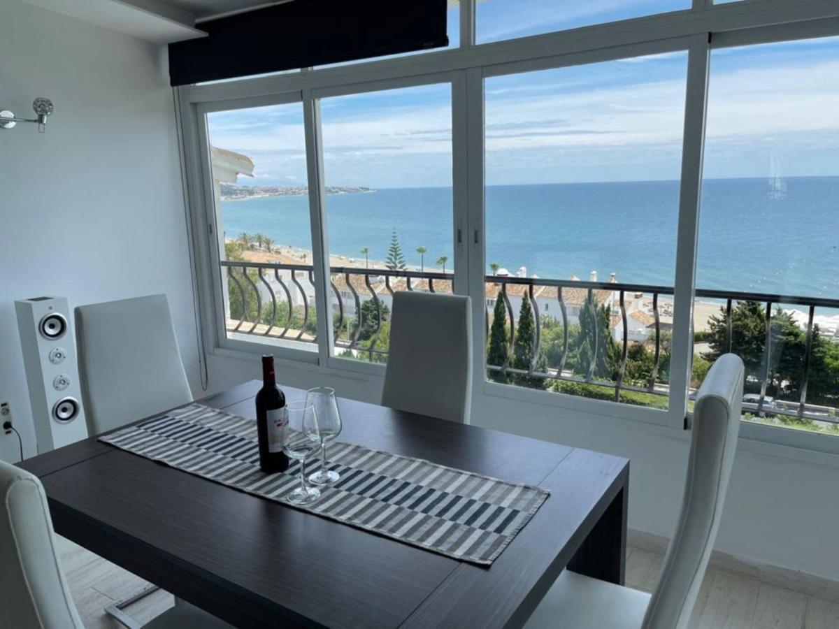 Modern Apartment With Sea View Close To Marbella Mijas Bagian luar foto