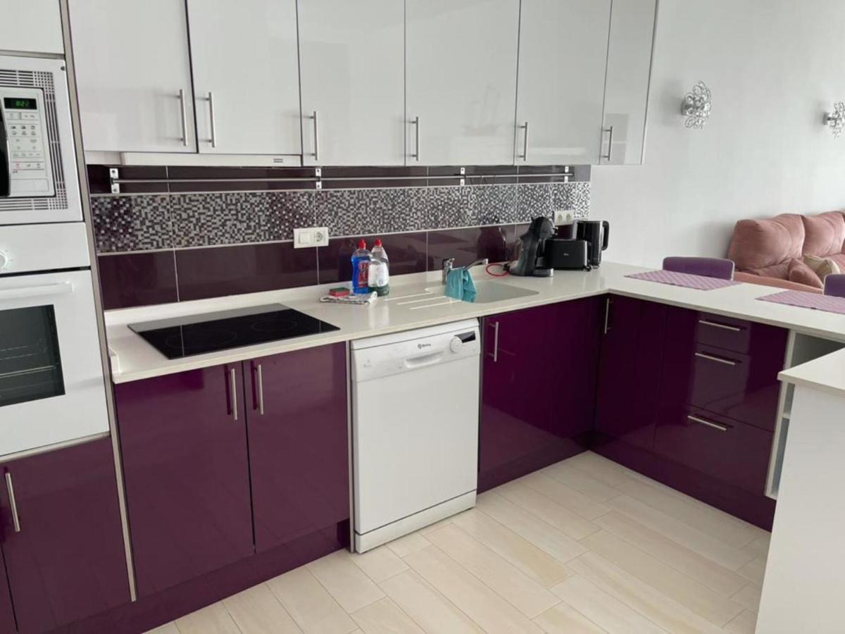 Modern Apartment With Sea View Close To Marbella Mijas Bagian luar foto