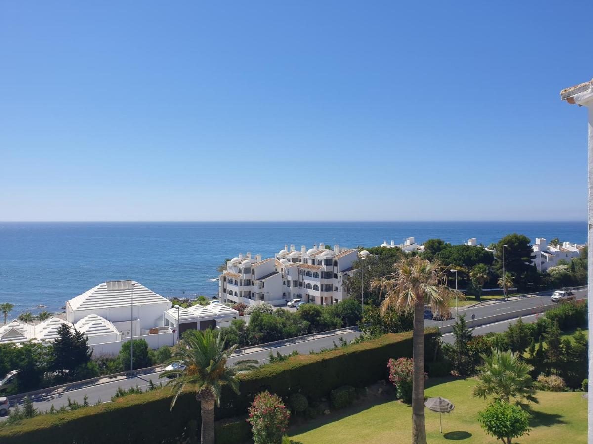 Modern Apartment With Sea View Close To Marbella Mijas Bagian luar foto